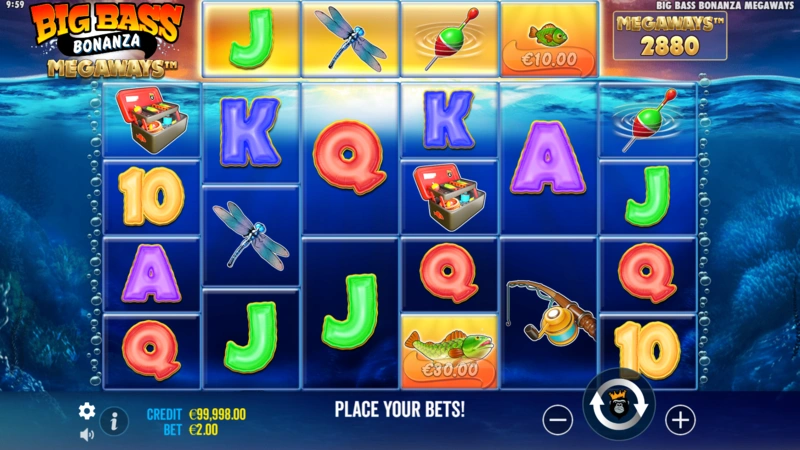 Big Bass Bonanza Megaways slot demo